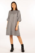 Tanja Dress - Grey Check