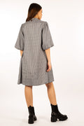 Tanja Dress - Grey Check