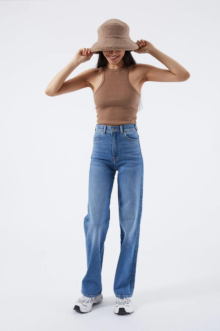 Moxy Straight - Cape Sky Worn Hem