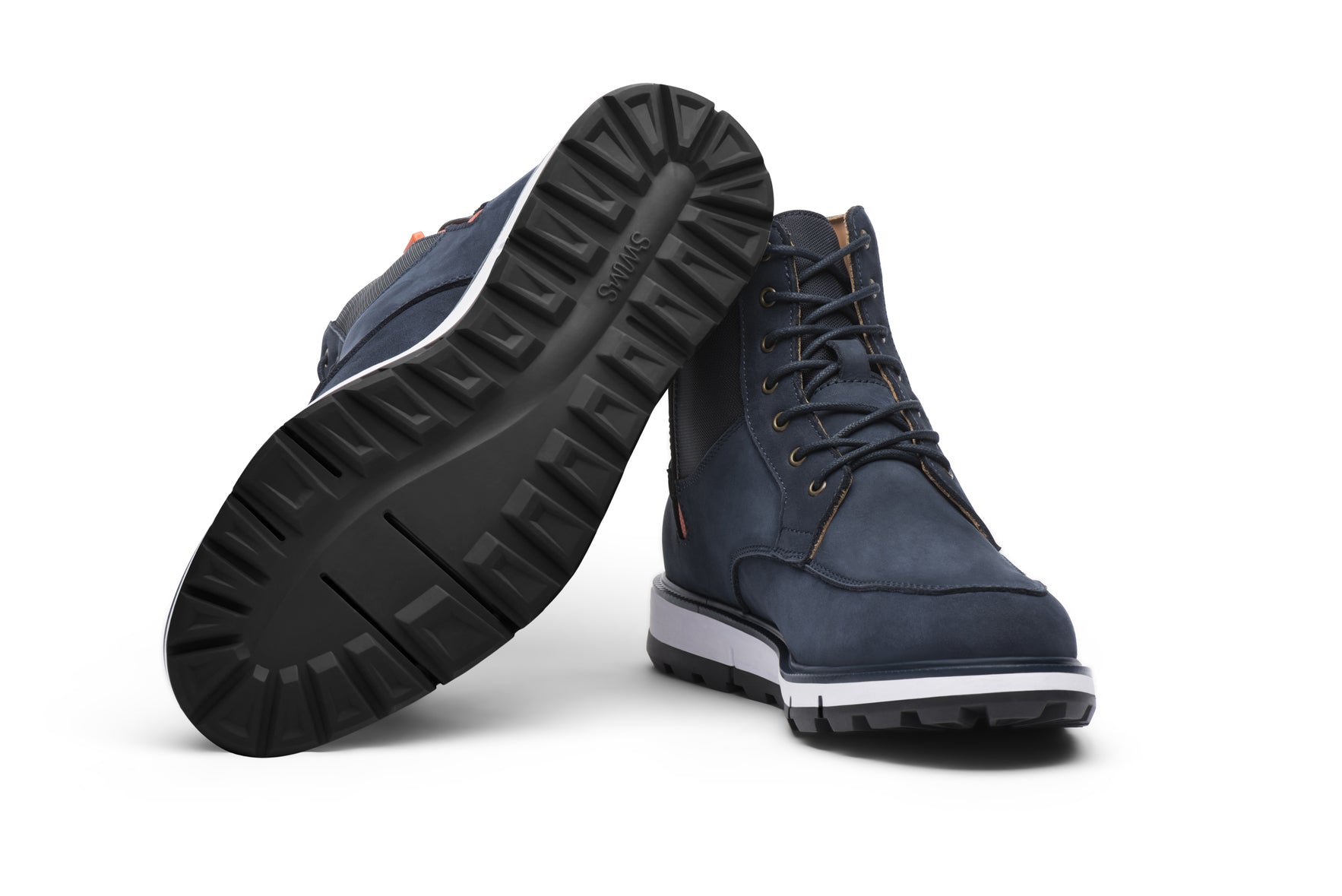 Motion Country Boot - Navy/Orange