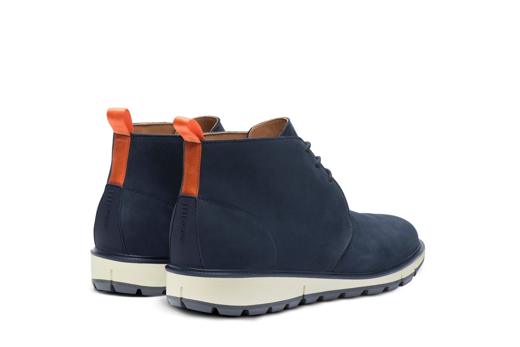 Motion Chukka Lug Sole - Navy/Ivory/Orange