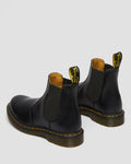 Dr. Martens 2976 Yellow Stitch Smooth Leather Chelsea Boots