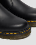 Dr. Martens 2976 Yellow Stitch Smooth Leather Chelsea Boots
