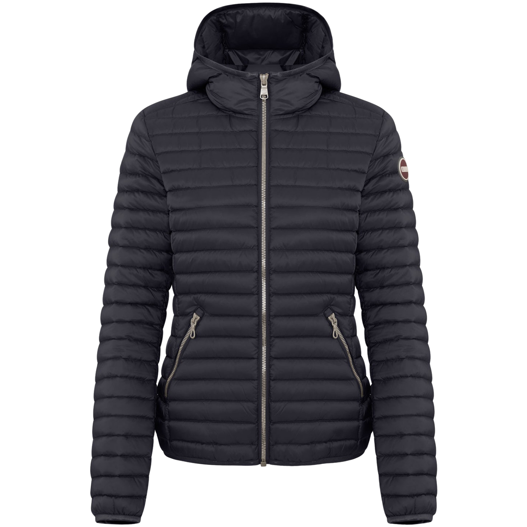 2224U Hooded Down Jacket - Navy Blue