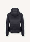 2224U Hooded Down Jacket - Navy Blue