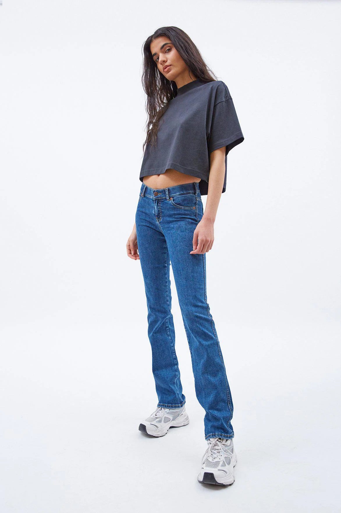 Dixy Straight - Pyke Plain Dark Blue