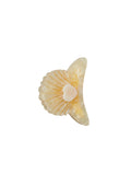 Paua Hair Claw - Mellow Yellow