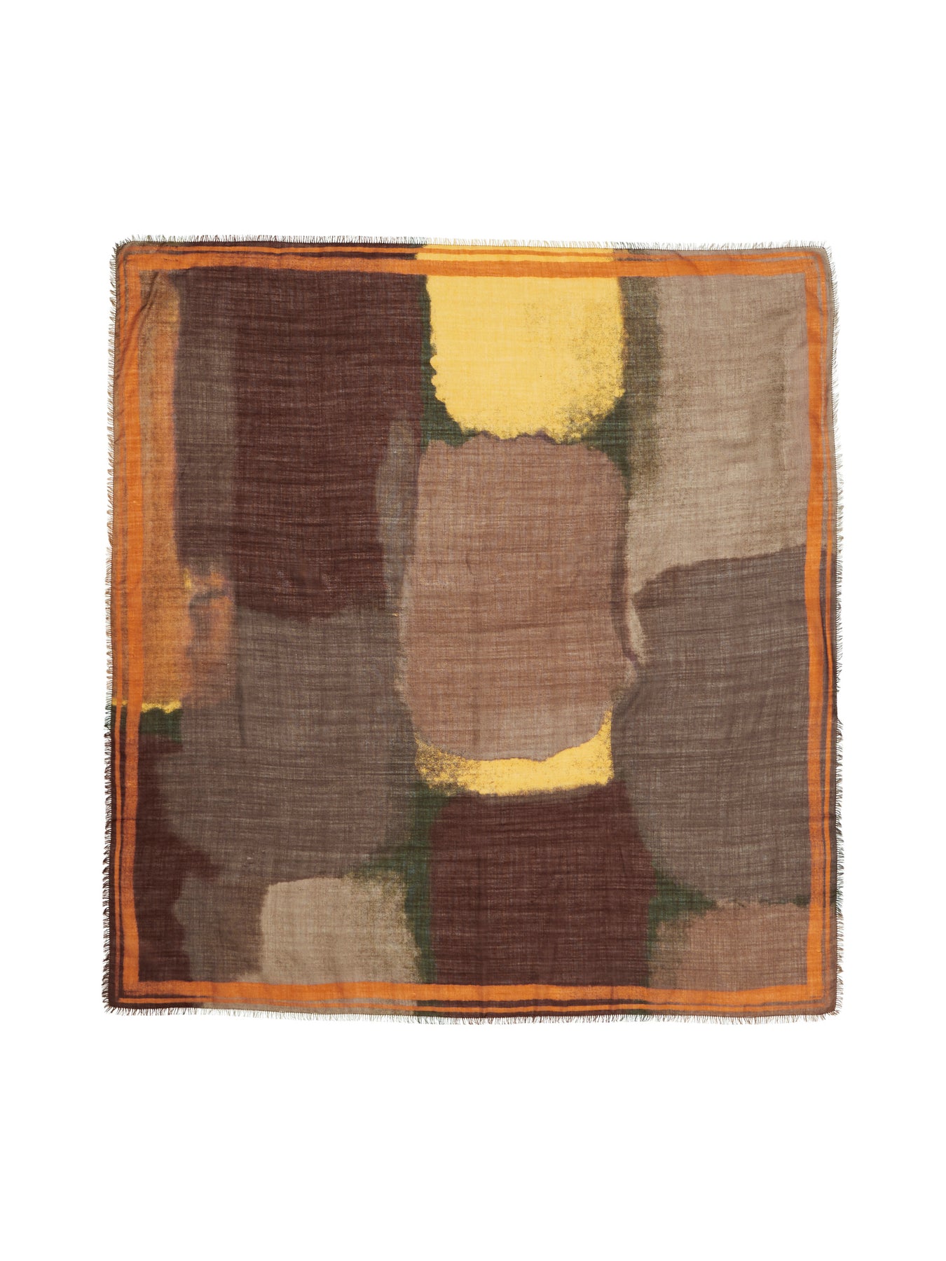 Oswald Siw Scarf - Orange Pepper