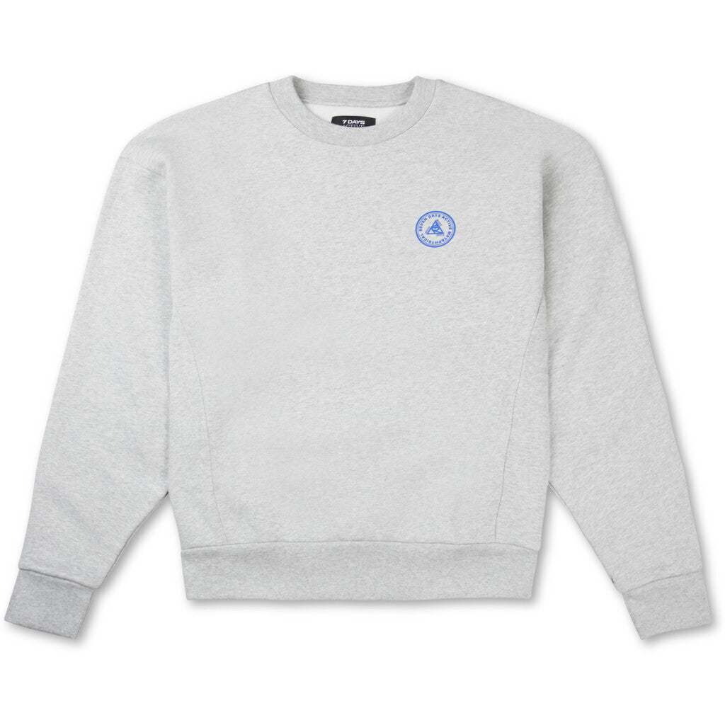 Organic Crewneck - Heather Grey