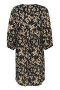 OpalPW Dress - Black Blurred Lea