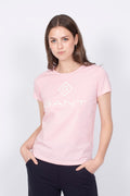 Lock Up SS T-Shirt - Preppy Pink - GANT - T-skjorter & Topper - VILLOID.no
