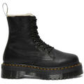Jadon Faux Fur Lined Platform Boots - Black Pisa