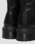 Jadon Faux Fur Lined Platform Boots - Black Pisa