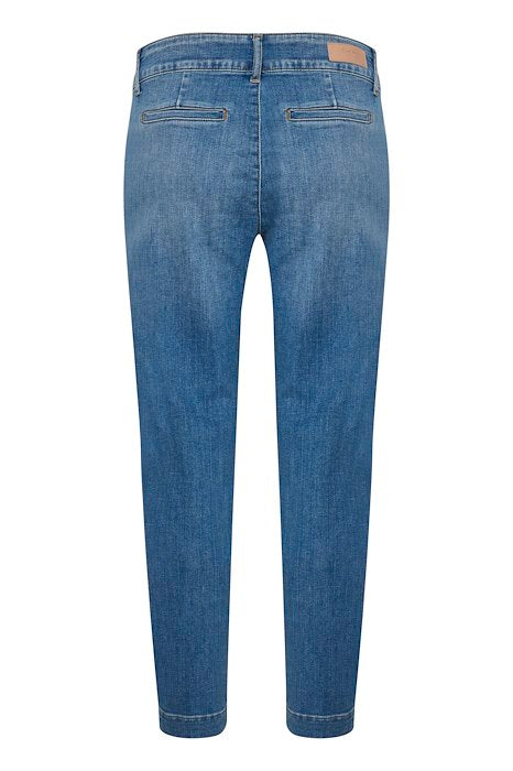SoffiaPW Pants - Light Blue Denim