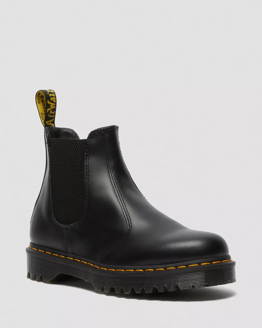 2976 Bex Smooth Leather Chelsea Boots - Black Smooth