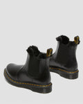 2976 Leonore Faux Fur Lined Chelsea Boots - Dark Grey Atlas