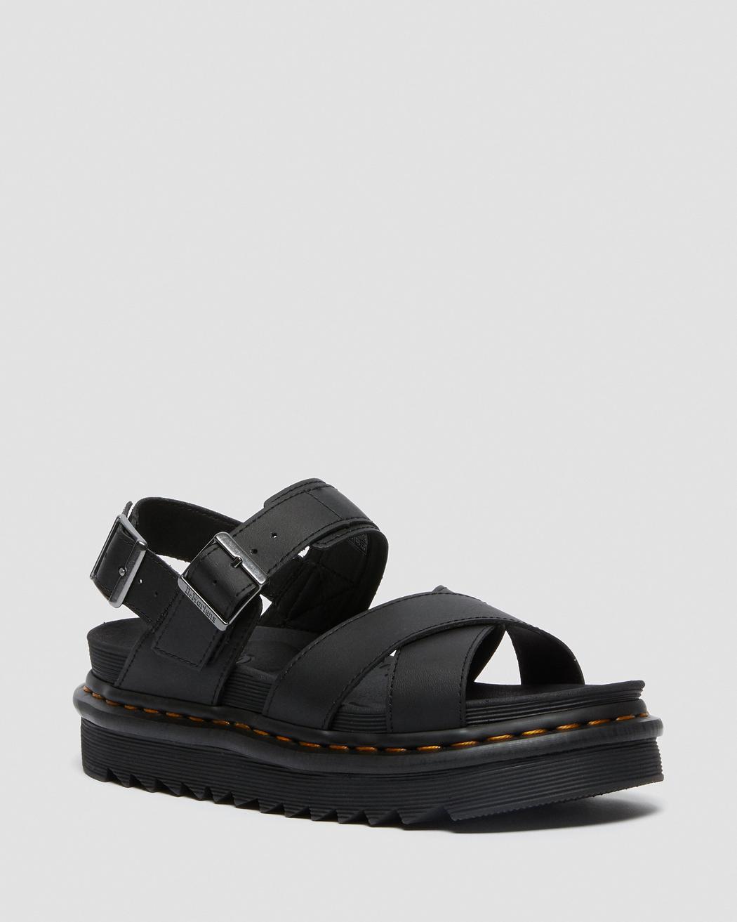 Voss II Strap Sandals - Black