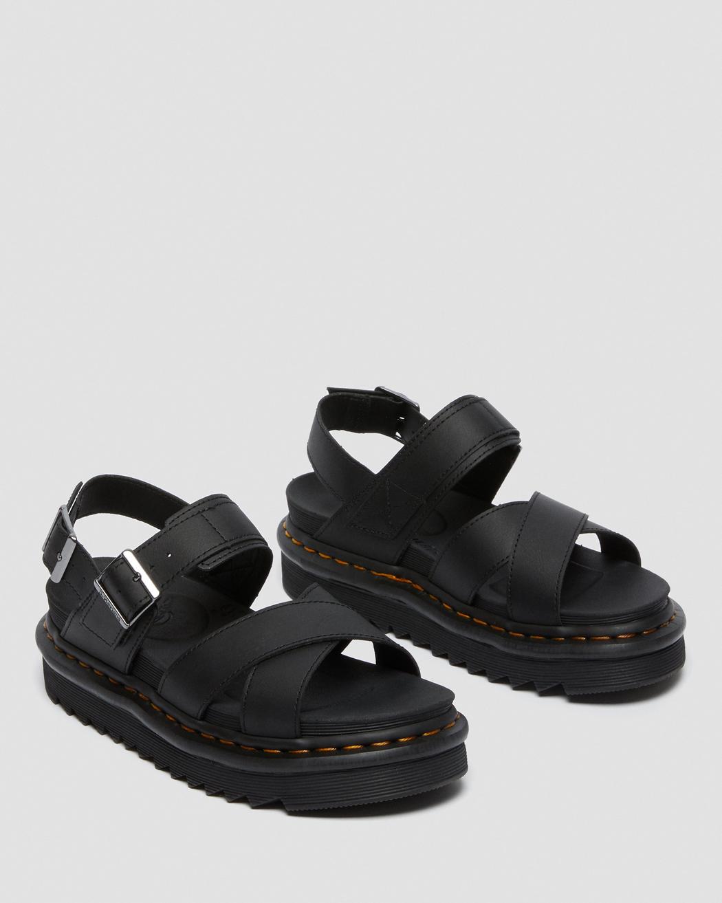 Voss II Strap Sandals - Black