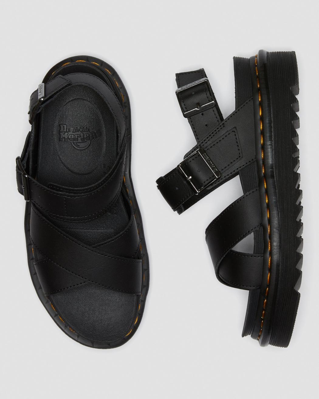 Voss II Strap Sandals - Black