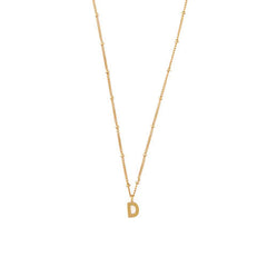 Initial D Satellite Chain Neck - Pale Gold