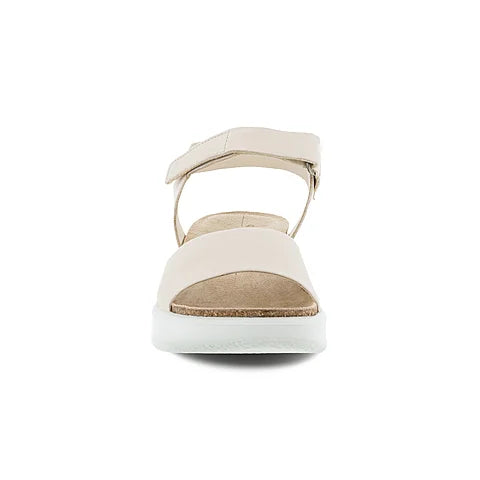 Flowt Wedge Cork Sandals - Limestone