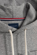 Shield Hoodie - Grey Melange