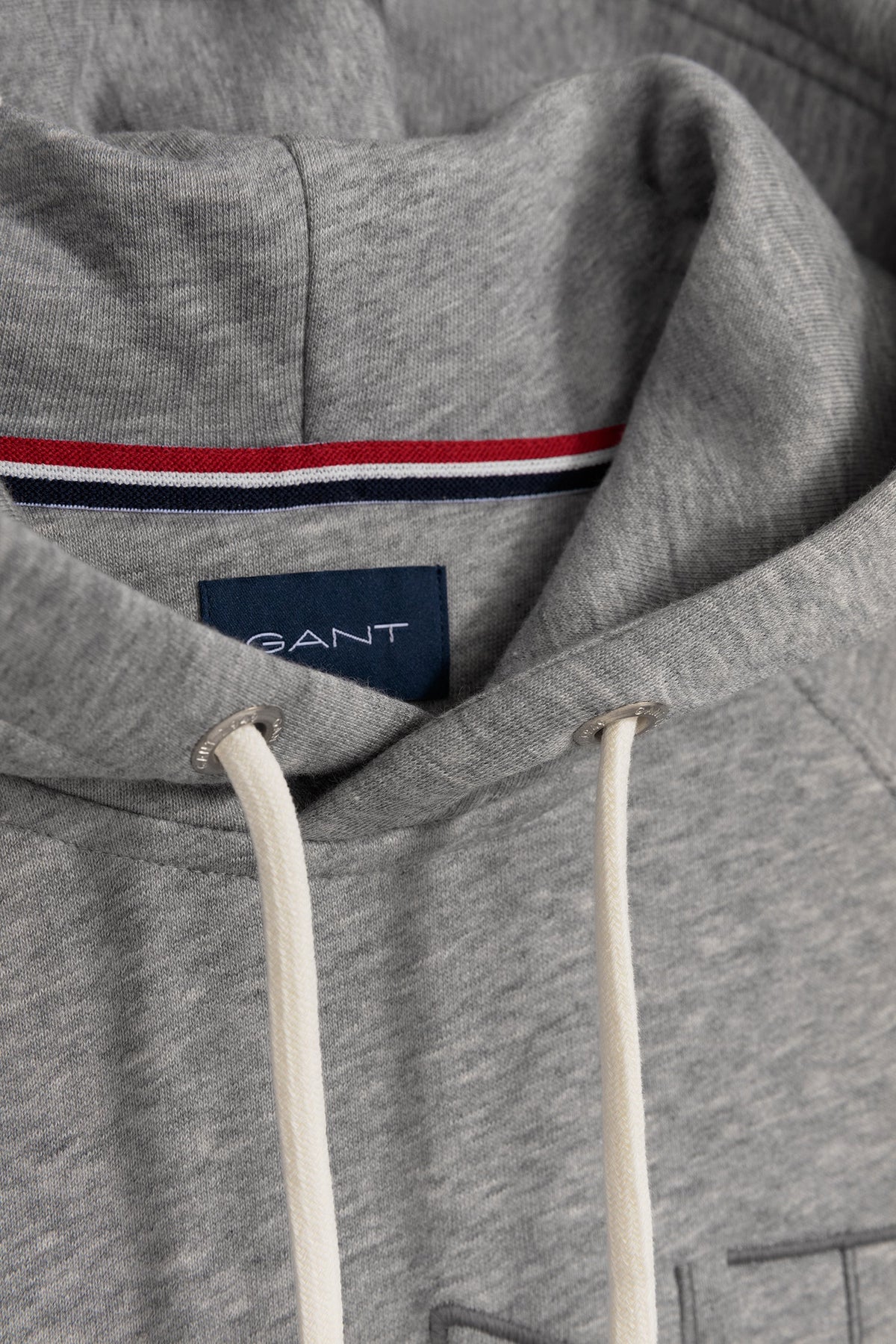 Shield Hoodie - Grey Melange