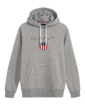 Shield Hoodie - Grey Melange