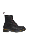 1460 Smooth Leather Lace Up Boots - Black Bejewelled