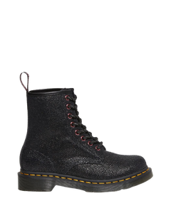 1460 Smooth Leather Lace Up Boots - Black Bejewelled