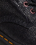 1460 Smooth Leather Lace Up Boots - Black Bejewelled