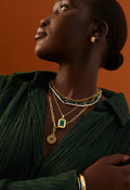 Pearl Collar Swarovski Stationed Necklace