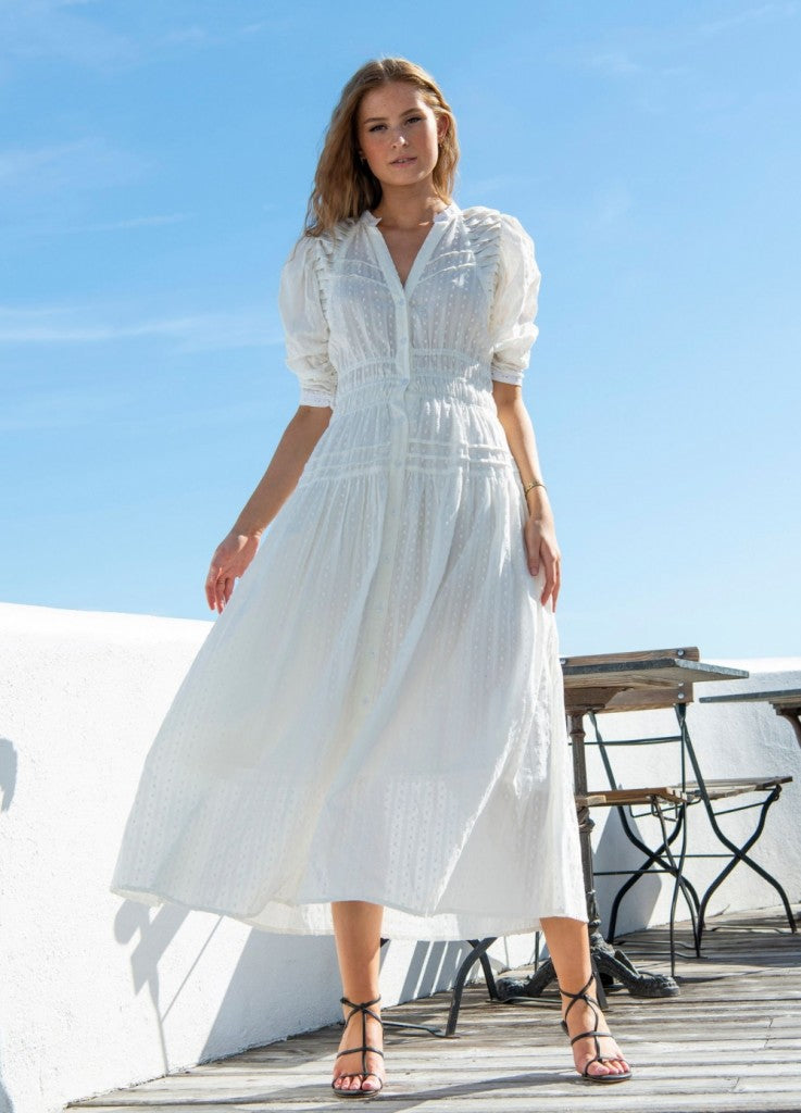 Fabienne Dress - Offwhite