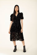 Kimbra Solid Dress - Black