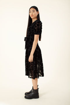 Kimbra Solid Dress - Black