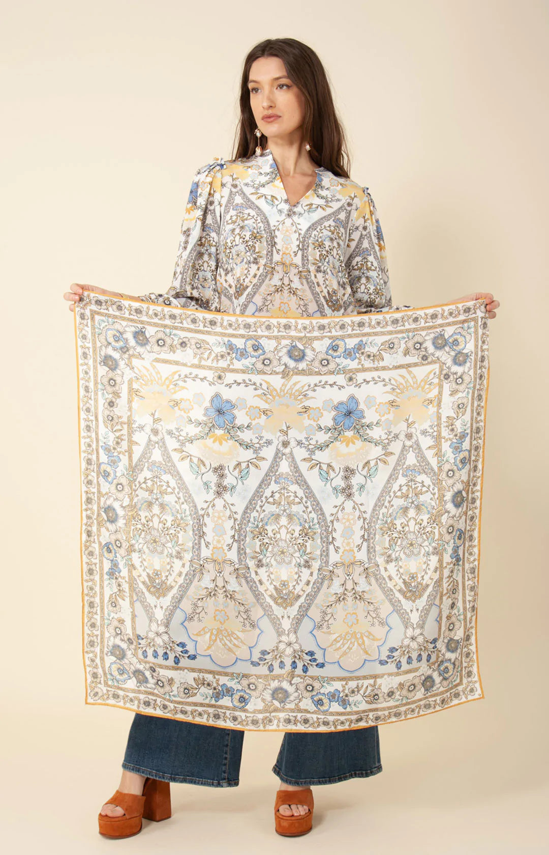Savana Scarf - Ivory