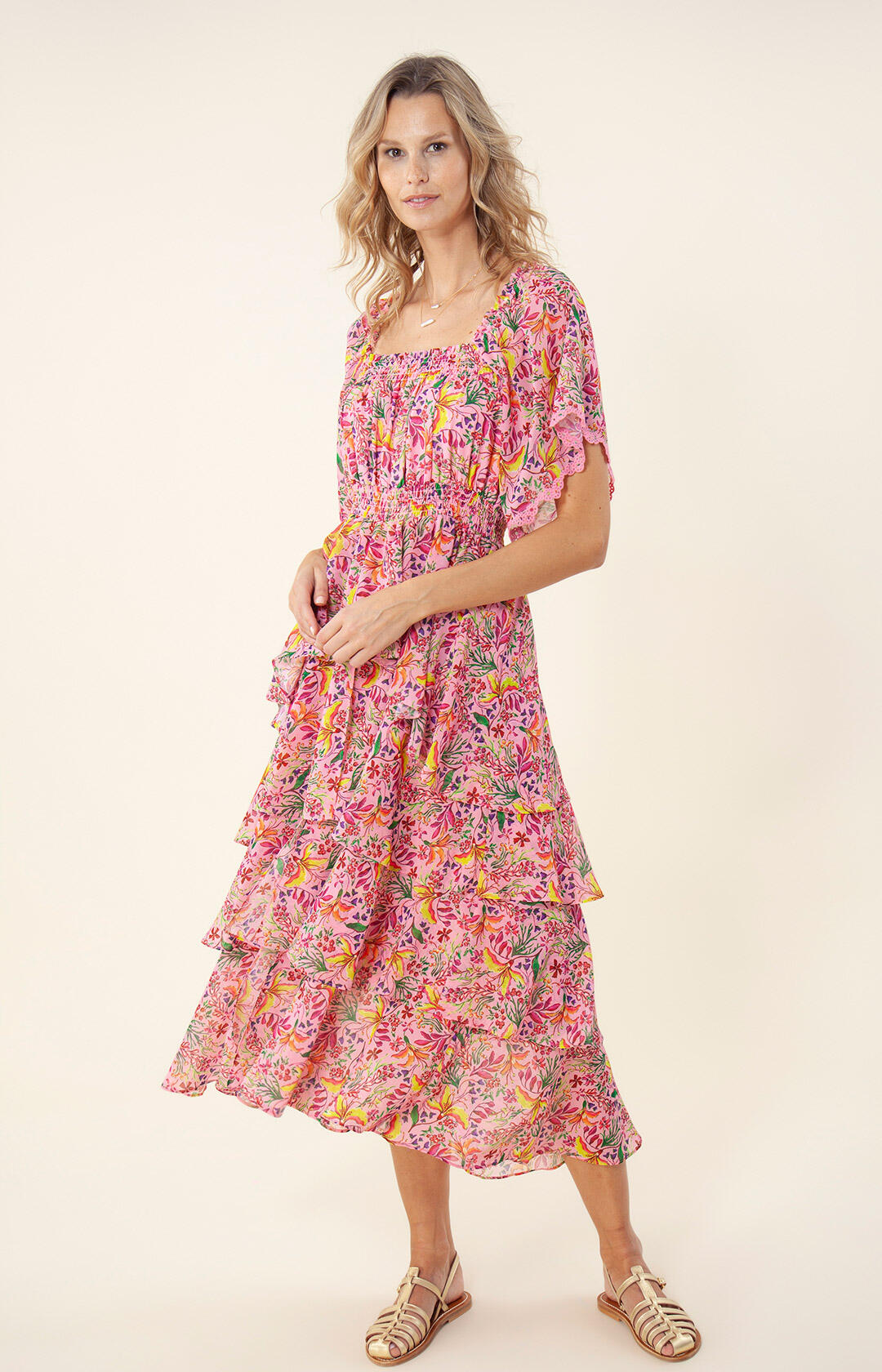 Zahara Dress - Pink