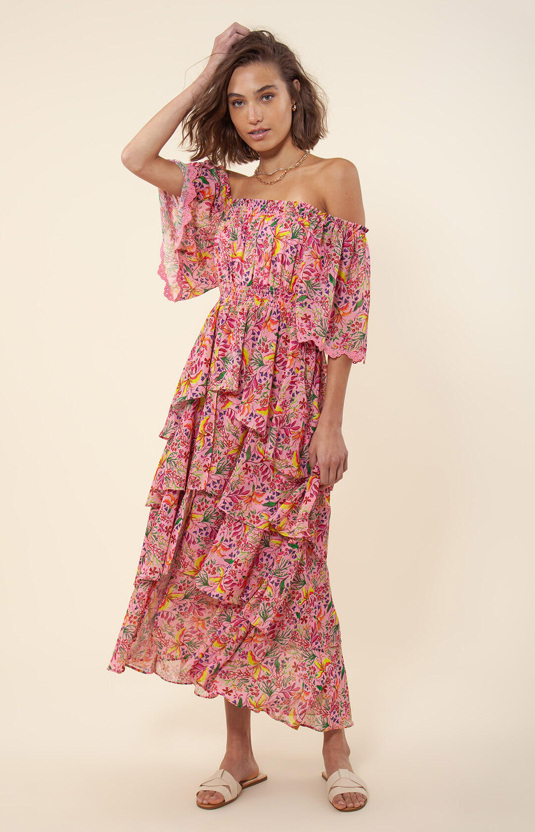 Zahara Dress - Pink