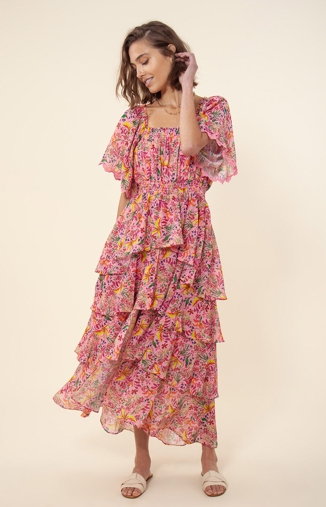 Zahara Dress - Pink
