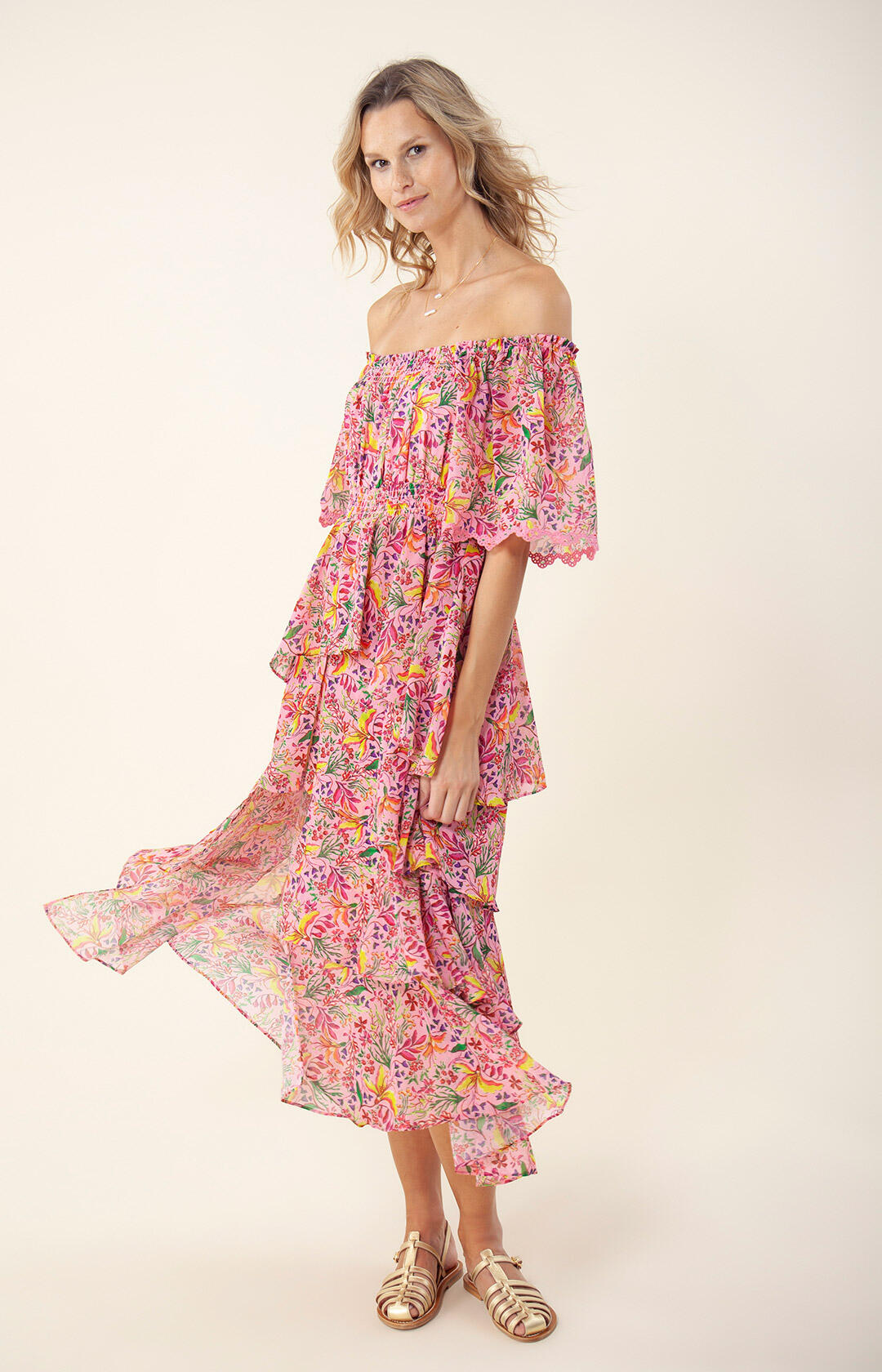 Zahara Dress - Pink