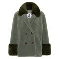 Fiona Wool Coat Short - Grön