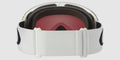 Flight Deck L Matte White - Prizm HI Pink - Goggles