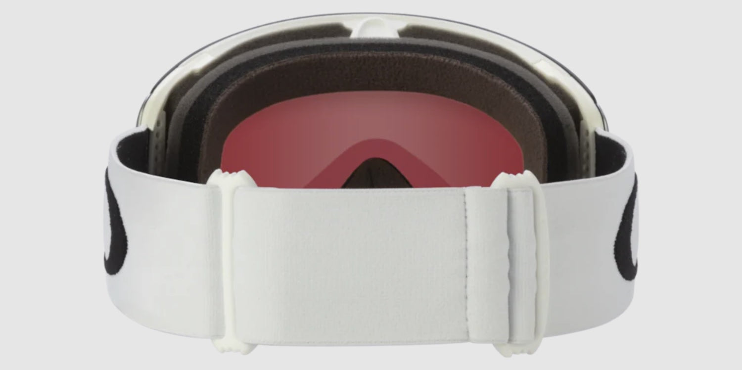 Flight Deck L Matte White - Prizm HI Pink - Goggles