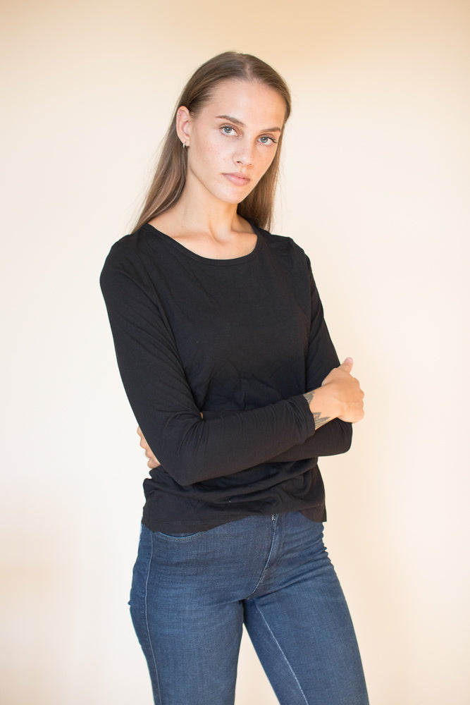 Women's Long Sleeve - Black - The Product - Gensere - VILLOID.no