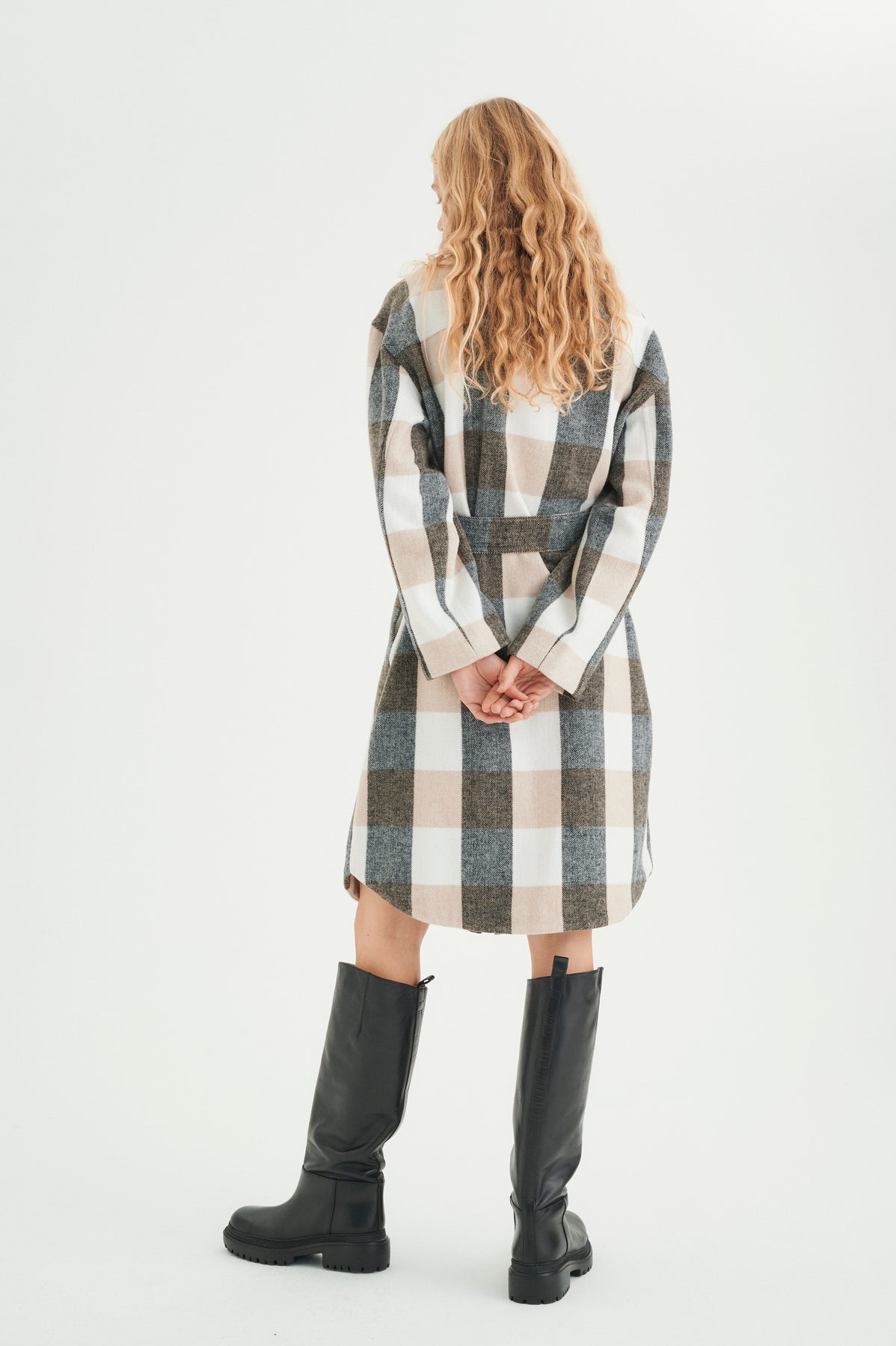YanellIW Shirt Jacket - Neutral Mix