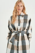 YanellIW Shirt Jacket - Neutral Mix
