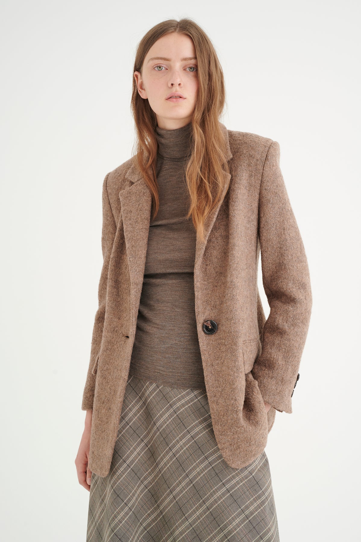 FangIW Rollneck - Brown Melange