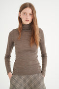 FangIW Rollneck - Brown Melange