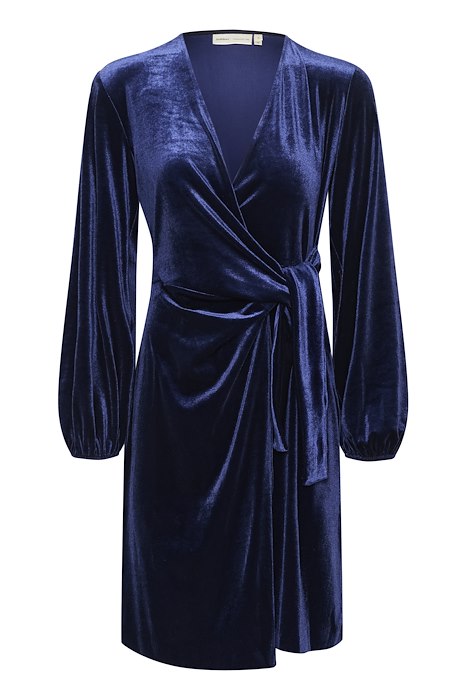 Goriel Wrap Dress - Midnight Magic