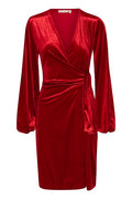 GorielIW Wrap Dress - True Red